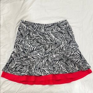 Zebra Print Golf Skort